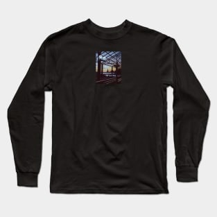 Dusk at Freedom's Birthplace, Ellis Island Long Sleeve T-Shirt